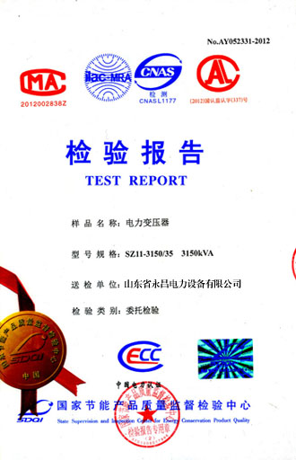 淮南电力变压器检测报告